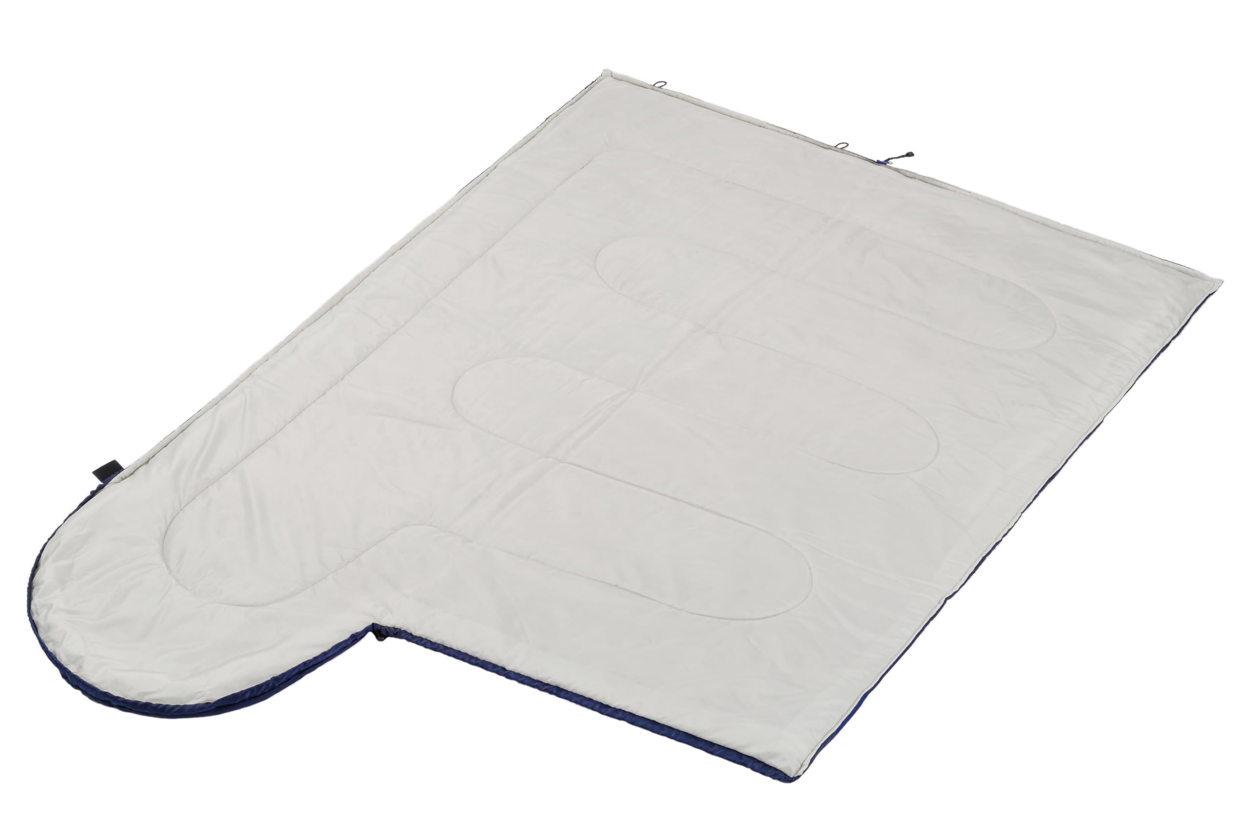 BravEarth Kangaroo Square, Sacco Letto Unisex Adulto, Blu, Taglia Unica