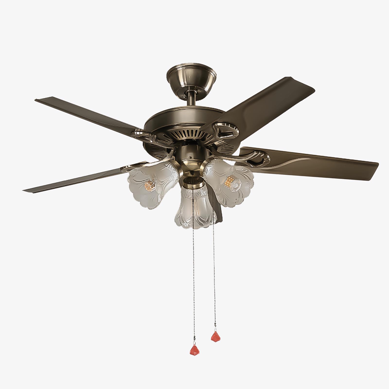 Amazon.com: ZXKLXYY Retro Coppery Reversible Ceiling Fan，5 Fan