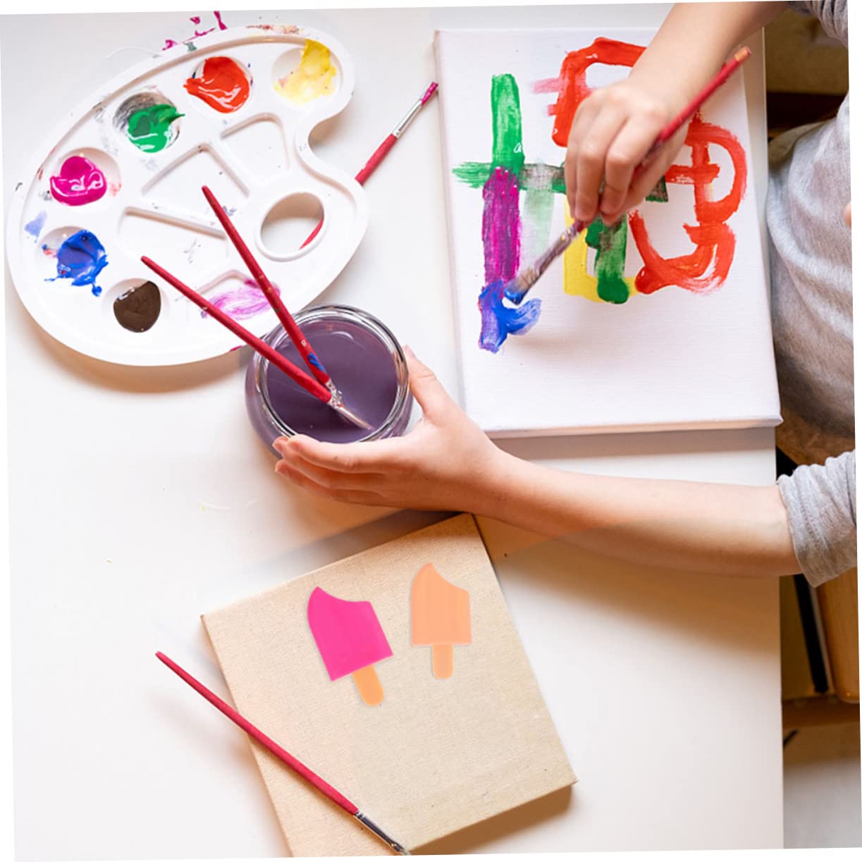 DOITOOL 160 Teiliges Pastell Textmarker Stifte in Leuchtenden Farben Ice Pop Design Marker für Schule und Büro Extra Glatte Schreibspitze Langlebiges