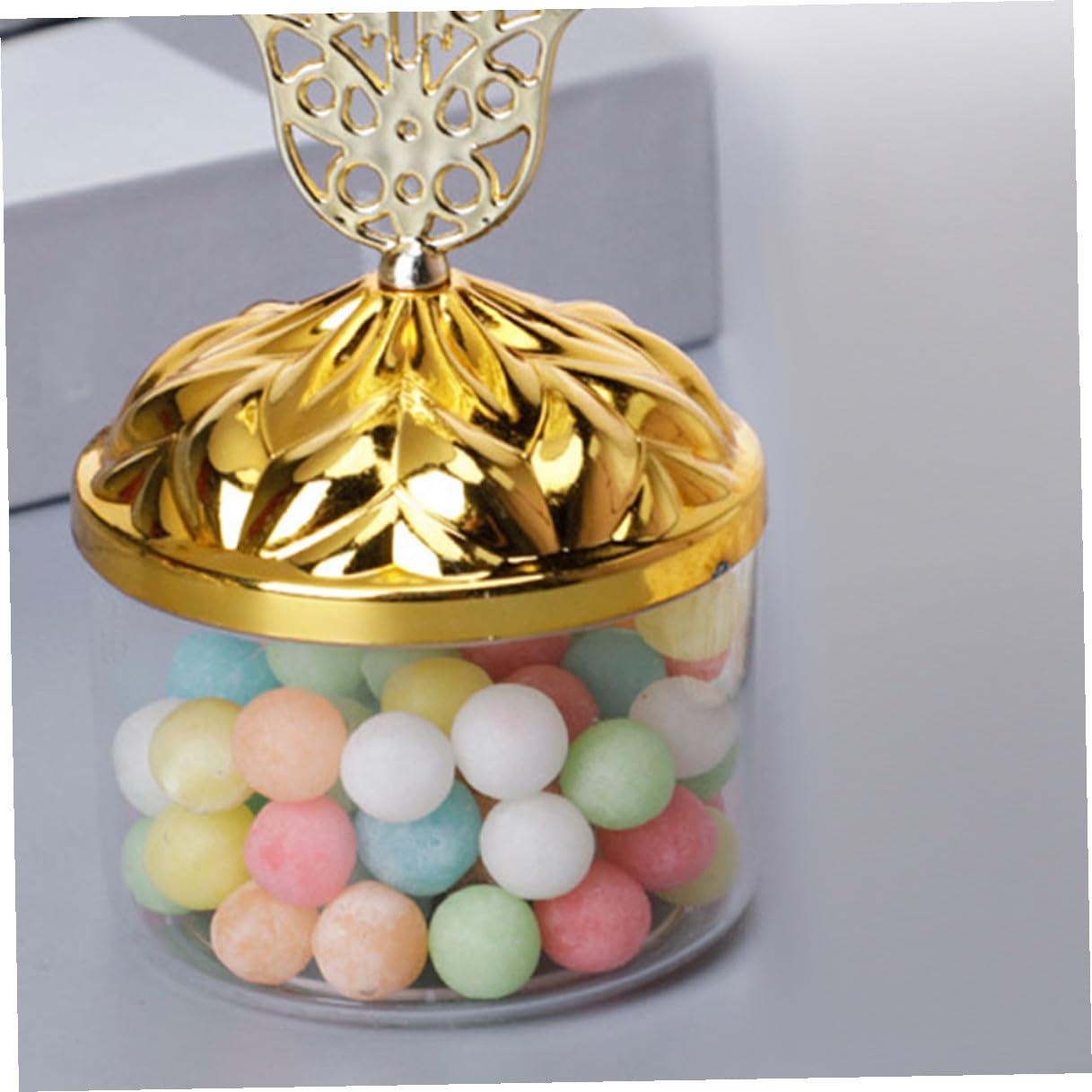 Scatole Regalo per Matrimonio 24 Pezzi con Coperchio Galvanizzato Trasparente, Piccole Scatole Portaconfetti per Feste e Shower, Contenitori Riutilizzabili per Biscotti