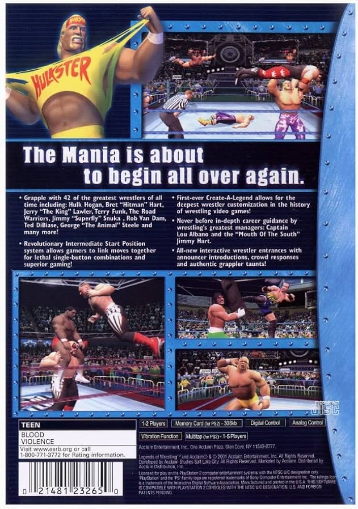 Amazon.com: Legends Of Wrestling Playstion (Renewed) : Video