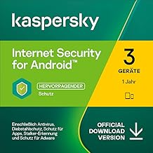 Kaspersky Internet Security for Android 2024 | 3 Geräte | 1 Jahr | Android | Aktivierungscode per Email