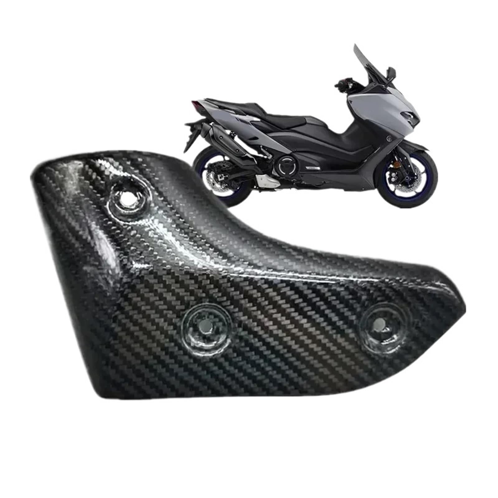 Pasuje do YAMAHA TMAX 560 TMAX560 T-MAX Części motocyklowe Osłona wydechu Prosta Osłona rury wydechowej