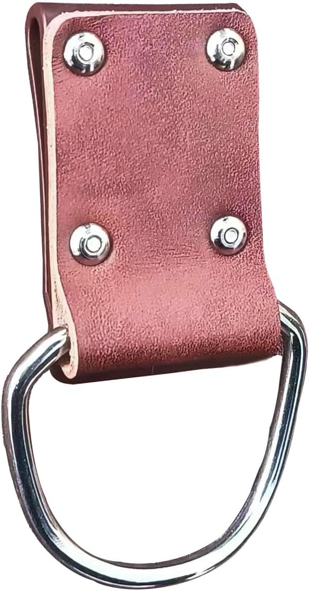Leather Drill Holder Belt Tool Hook Holster Loop Tool Belt Tool Holder Heavy Duty Steel Loop Hammer Holder (Hammer Holder)