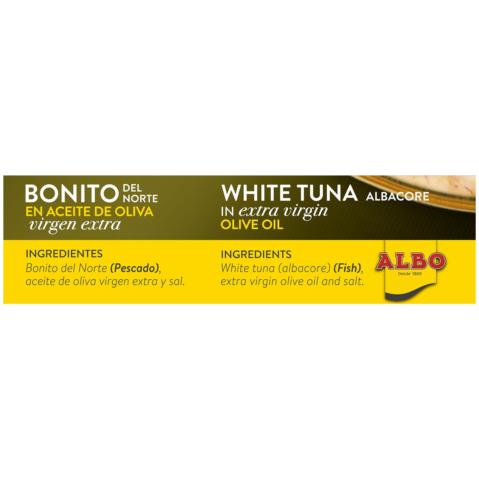 Albo Bonito Del Norte en Aceite de Oliva Virgen Extra, 112g