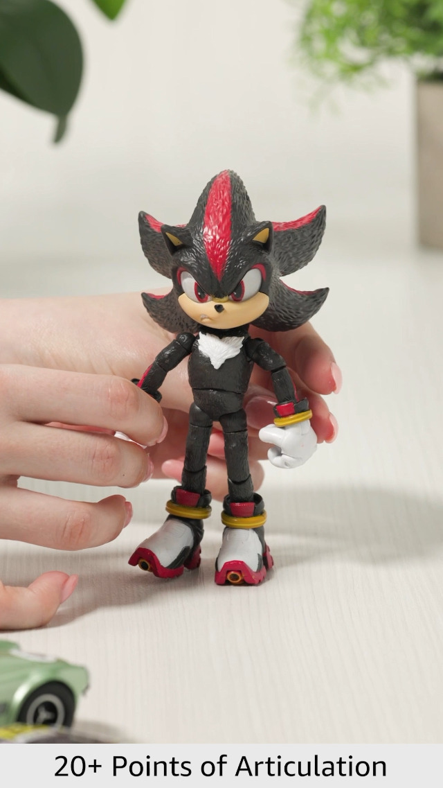 Action Figure Di Shadow 13 Cm Wave 2 - Sonic 3 Movie • Solletico Giocattoli