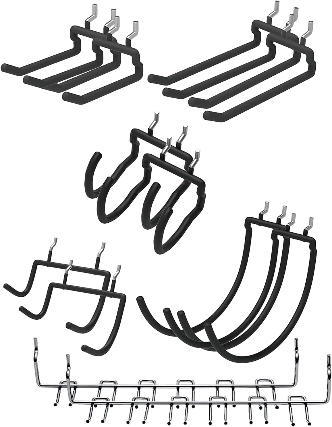 MISUMOR Pegboard Hooks Heavy Duty Peg Board Hooks for