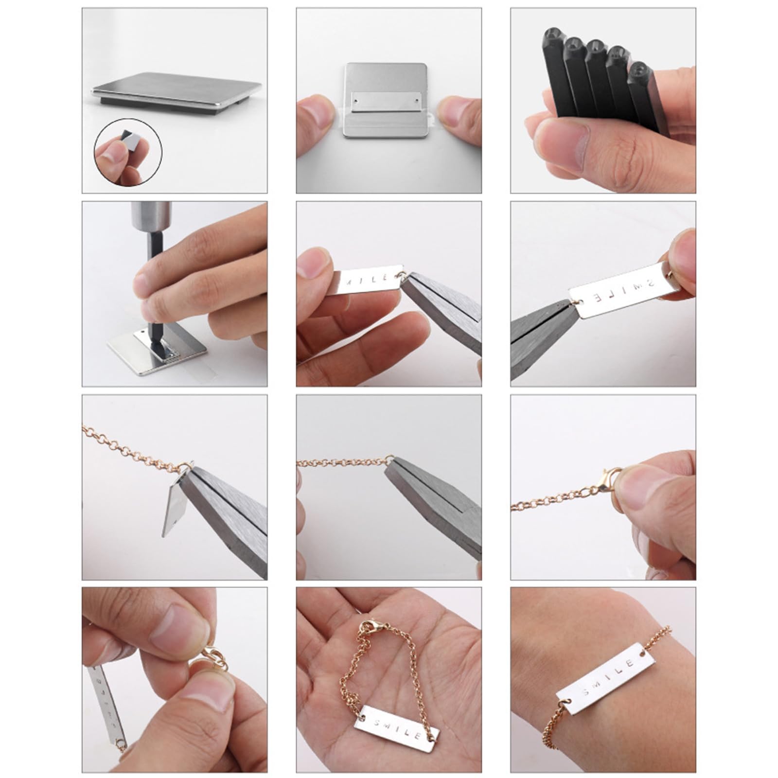 Set di celle per gioielli, kit di attrezzi per la creazione di gioielli, ago, pinza per il naso, tagliafili, perle, riparazione, attrezzatura per gioielli multifunzione