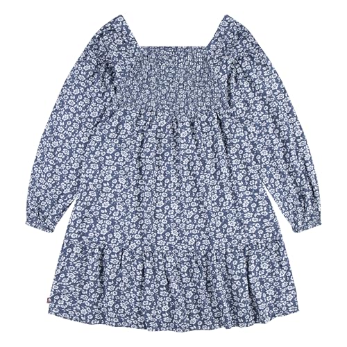 Levi's Girls' Long Sleeve Smocked Dress2