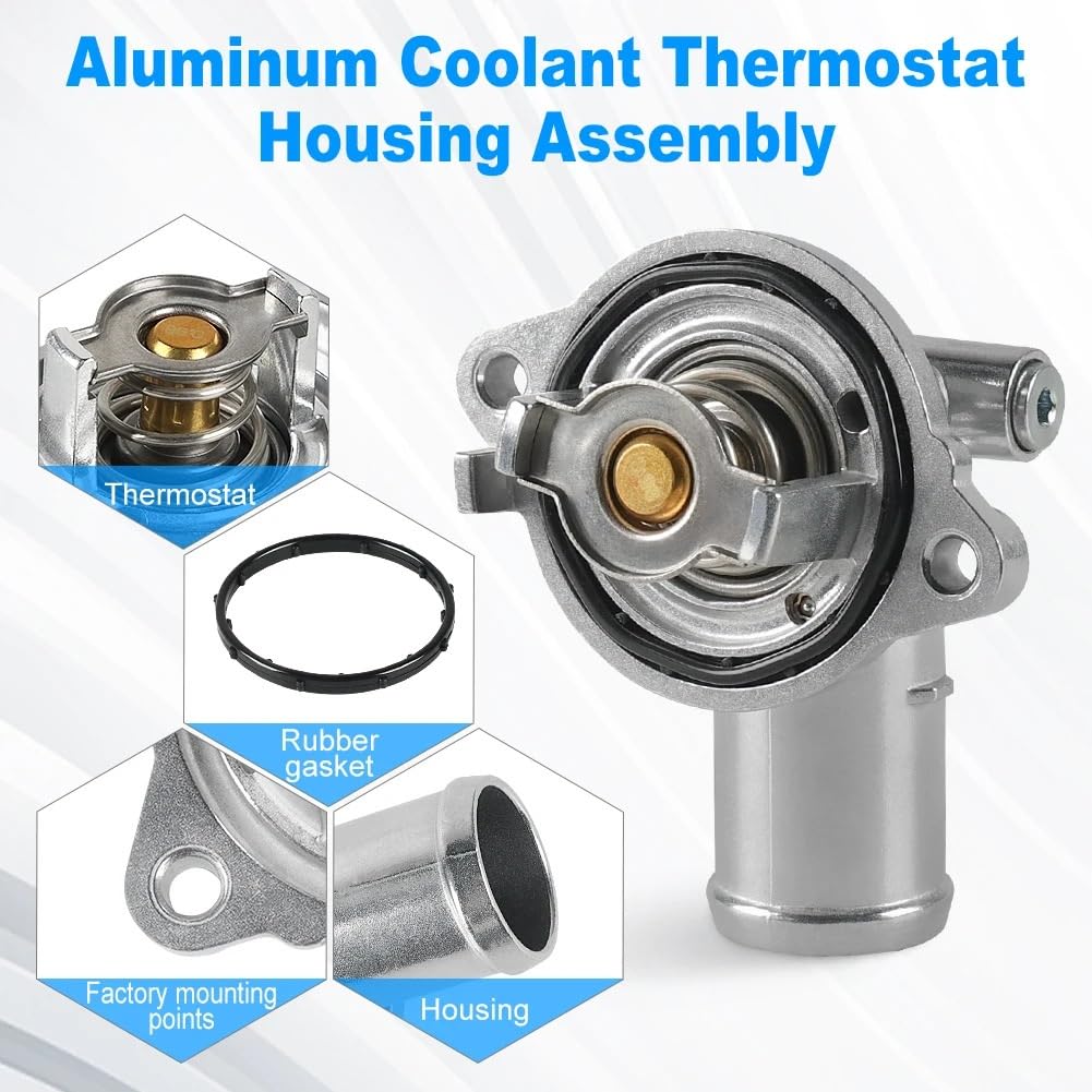 Zespół obudowy termostatu silnika 5184977AD Pasuje do Dodge Challenger Charger Chrysler 300 2011-2022 5184977AE 902-3035