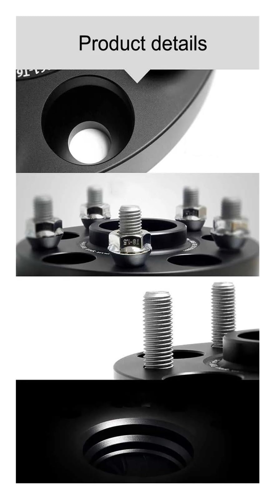 Distanziatori Ruota Auto 4x108 Hubcentric 63,4mm Adattatore Allargamento In Alluminio Per Ford Per Fiesta Per ST Mk7 Per Ka Separatori Rondella Distanziali Per Ruote Auto(20mm)