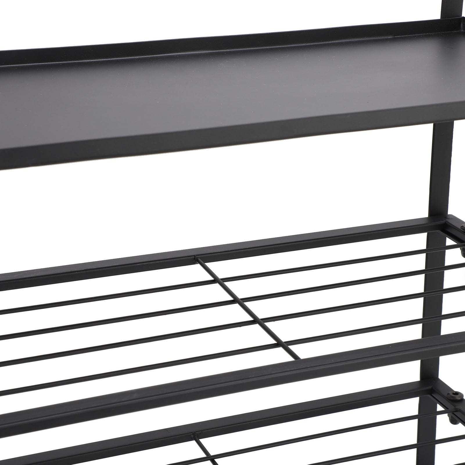 Aramox Organizer per Utensili Elettrici, Supporto per Trapano a Parete in Ferro con Fessure Laterali e Ganci, capacità di 200 Libbre, Facile Montaggio per Deposito Sala Attrezzi Officina Garage