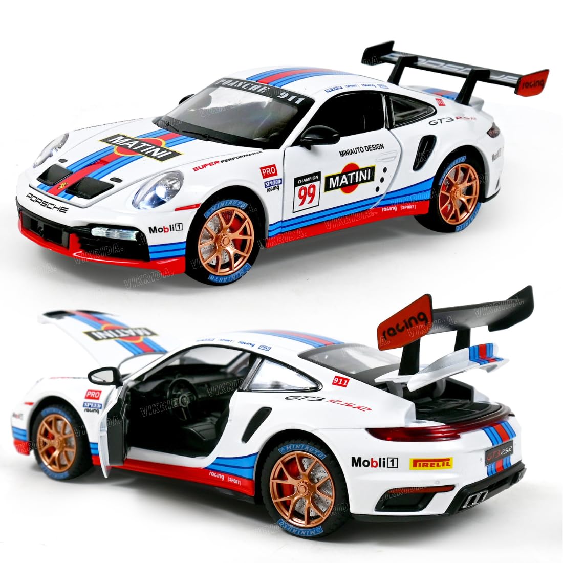 VikriDA Big Size 1:24 Scale Metal Martini Alloy Scale Model Car Toy - Simulation Collection Model Toy Car (B0DGGTYMDH) Amazon Price History, Amazon Price Tracker