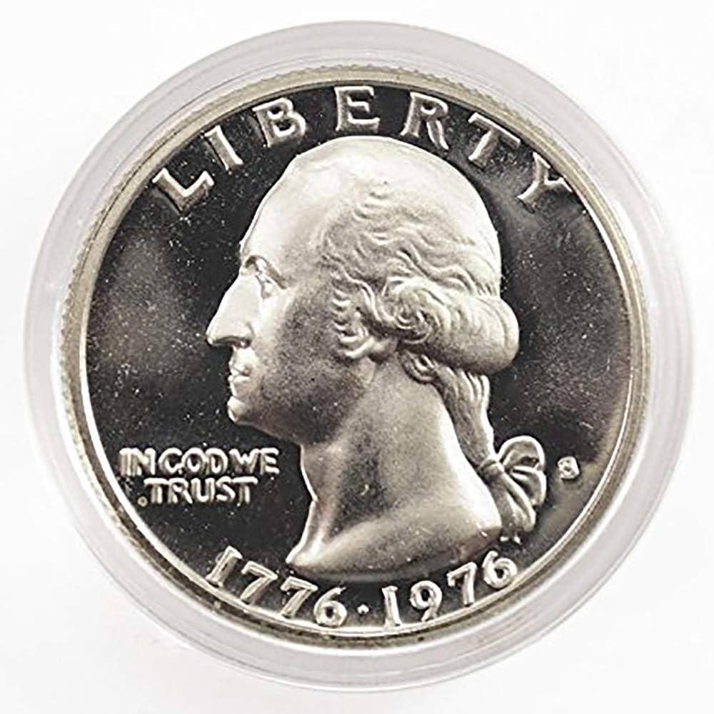 1976 S 40% Silver Proof Bicentennial Washington Quarter