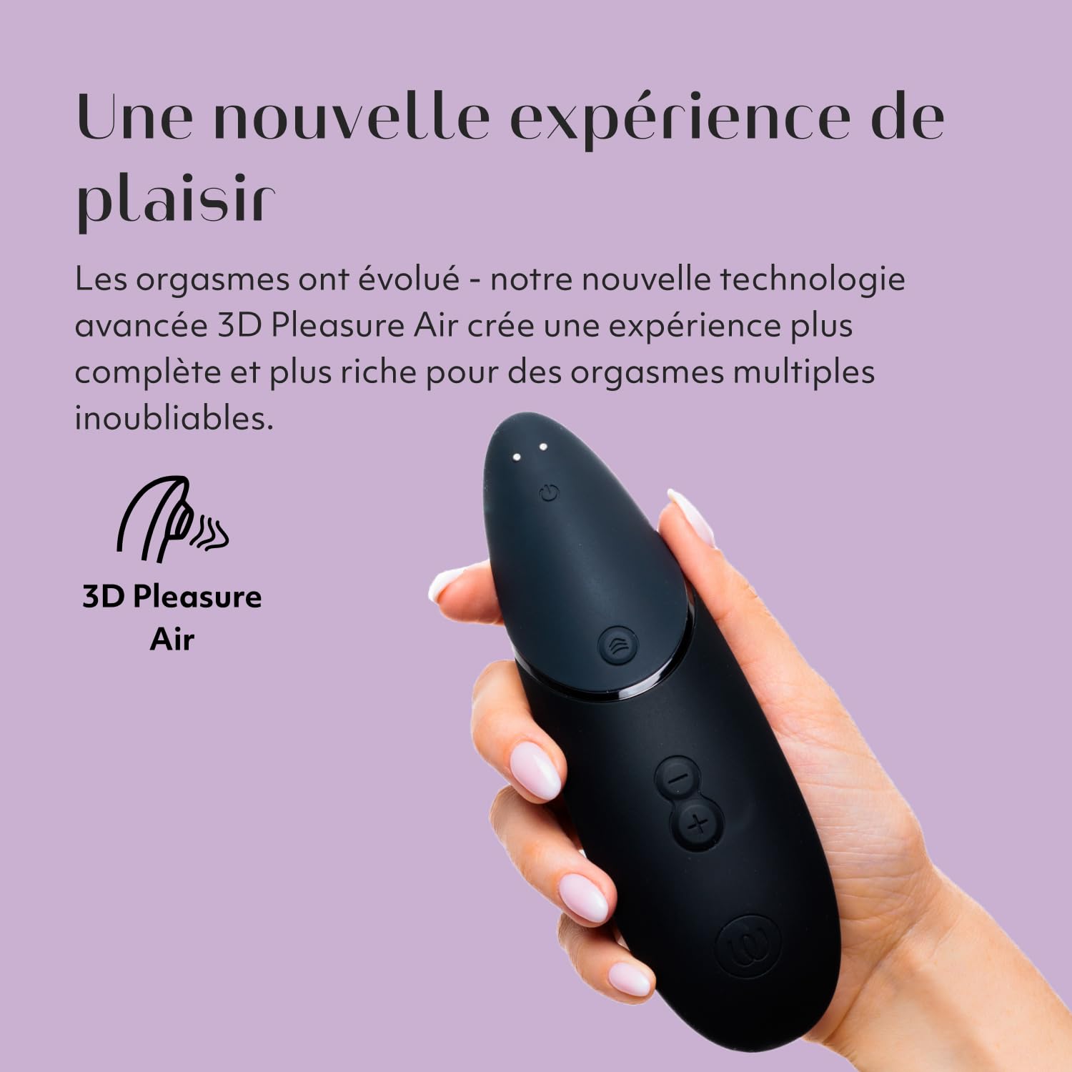 Womanizer Lust & Luxury Boîte Collector | Suceur de Clitoris 3D Pleasure Air et Vibromasseur Télécommandé pour Femmes | Vibromasseur Stimulateur Clitoridien | Contrôlé par App
