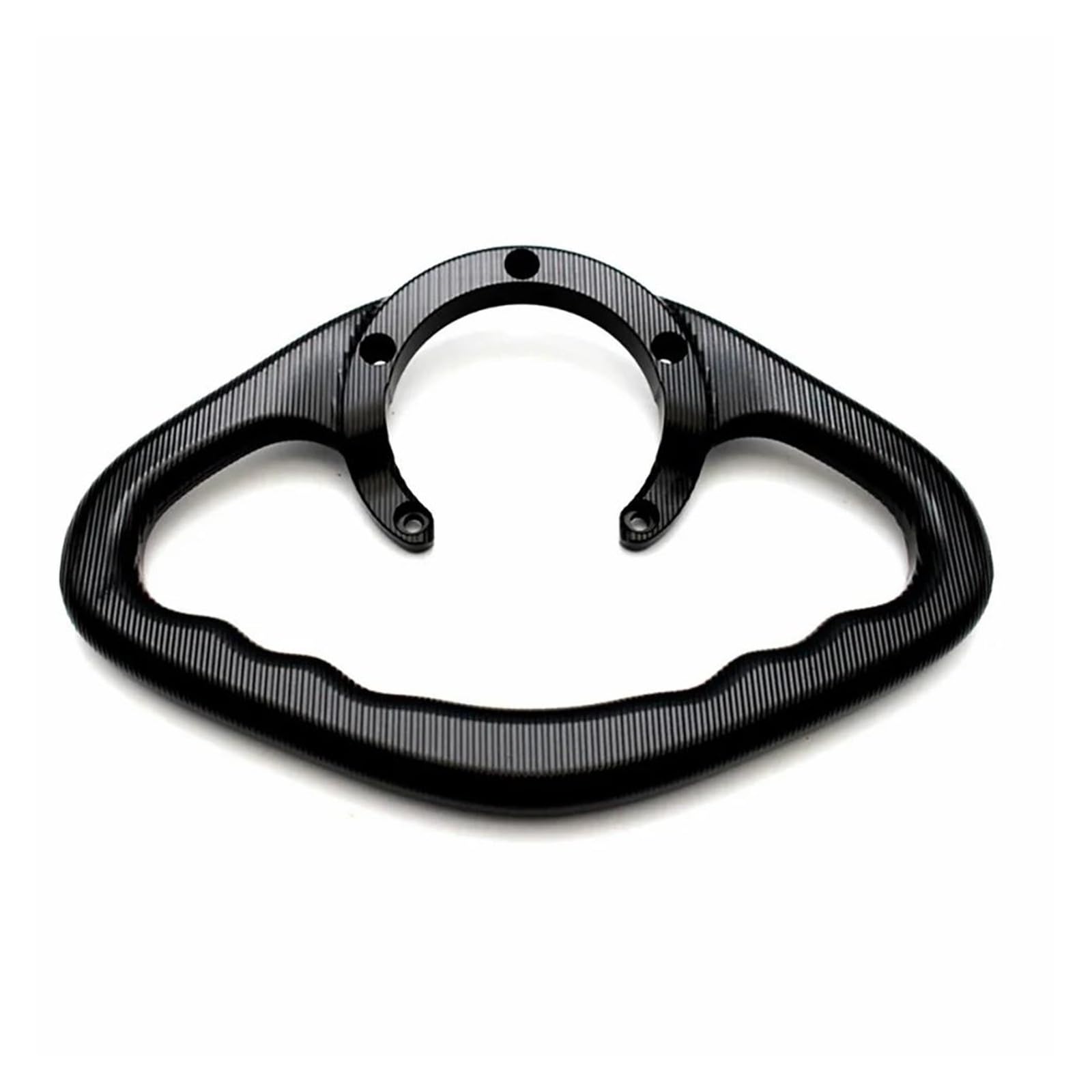 Maniglia passeggero moto Bracciolo Serbatoio Carburante Bracciolo Serbatoio Carburante Moto Bracciolo Passeggero Per Ducati Per Monster 797 821 1100 R S 1100R 1100S(Nero)