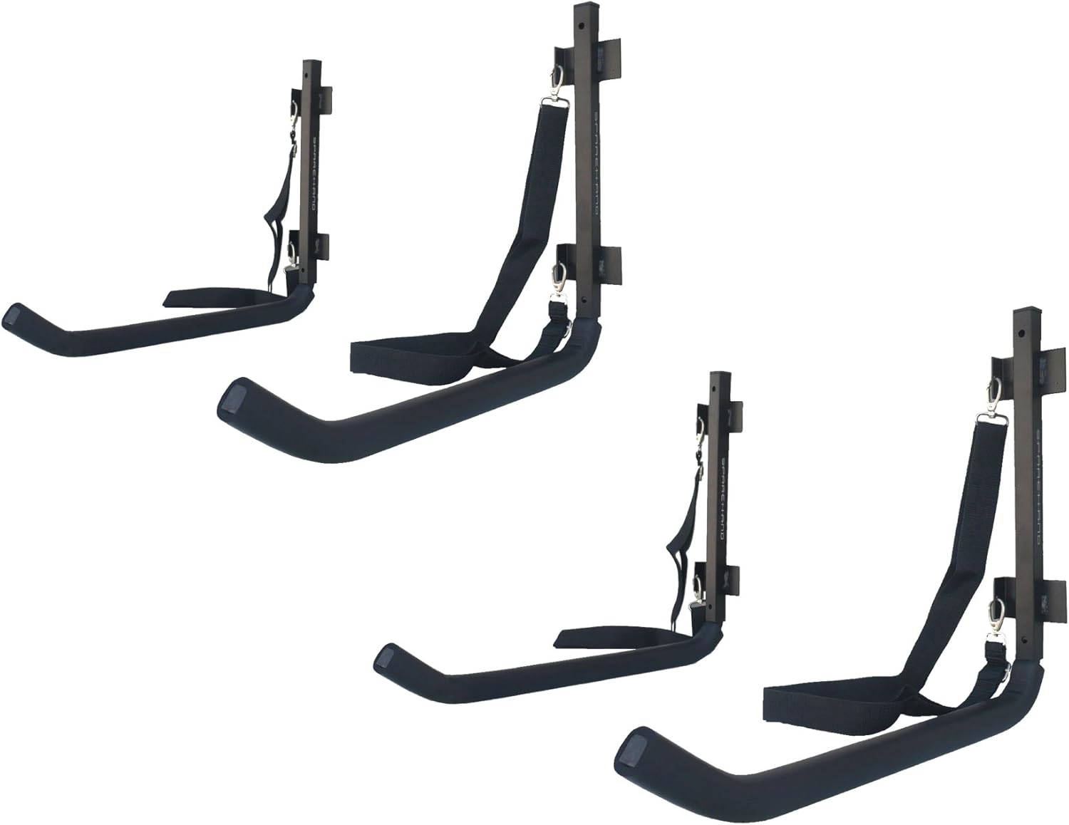 SpareHand Systems Black Wall Rack Amazon.co.uk