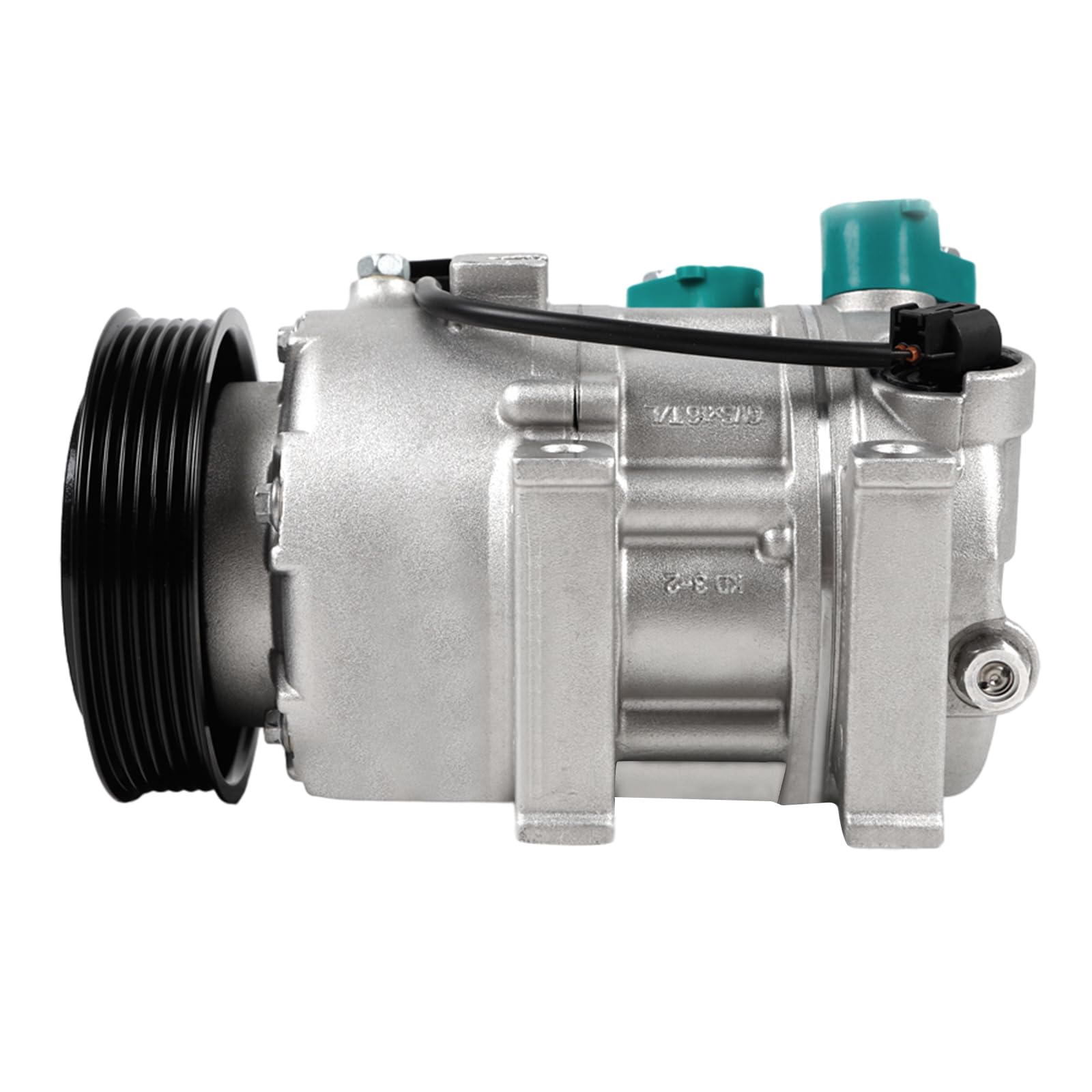 A/C Compressor w/Clutch for 2011-2014 Hyundai Sonata & 2011 Kia Optima 2.0L/2.4L, 12V 125W R134A Air Conditioner Compressor, Replaces OEM 10349930 1011218 CO 11218C