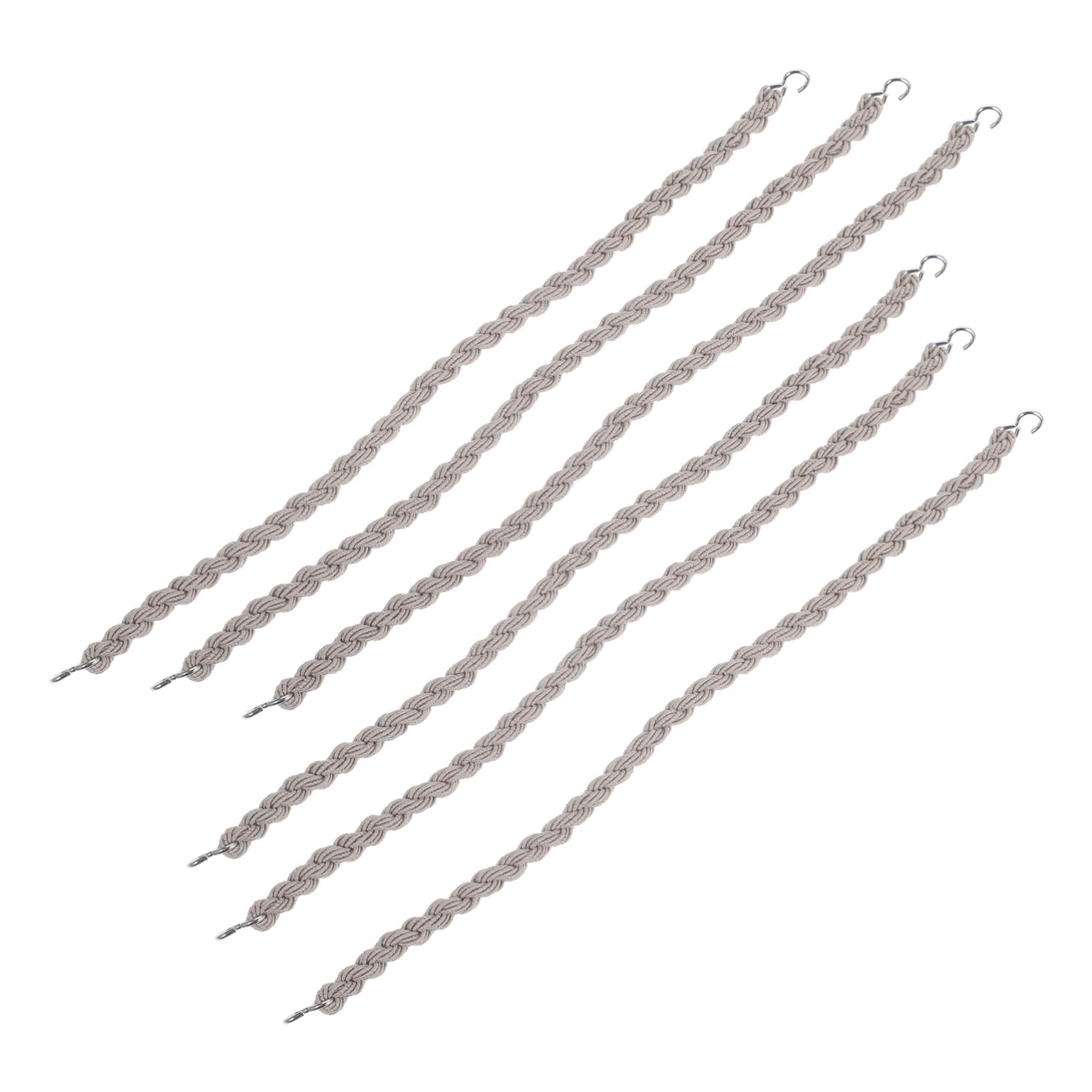 Kisangel Cycling Boot Bands 6 Pack Elastic Boot Straps Multi-Functional Blousing Garters Metal Hooks High Durability for Outdoor Use