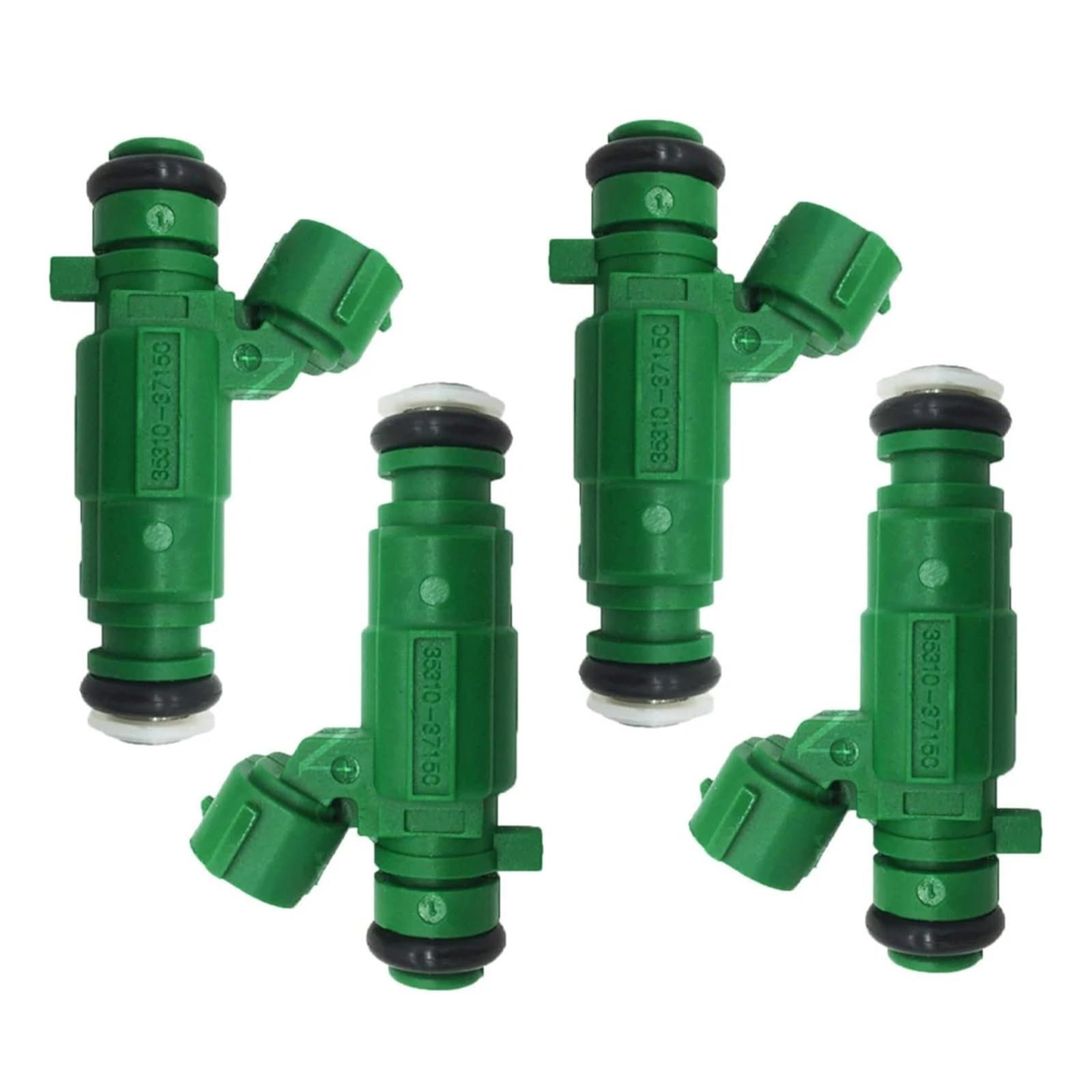 Ahusrwe One Color 4Pcs Fuel Injector Nozzle 35310-37150 3531037150 Fit For Hyundai For Rio 2006 2005 Diesel Randstofinjector Fuel Injector Nozzle
