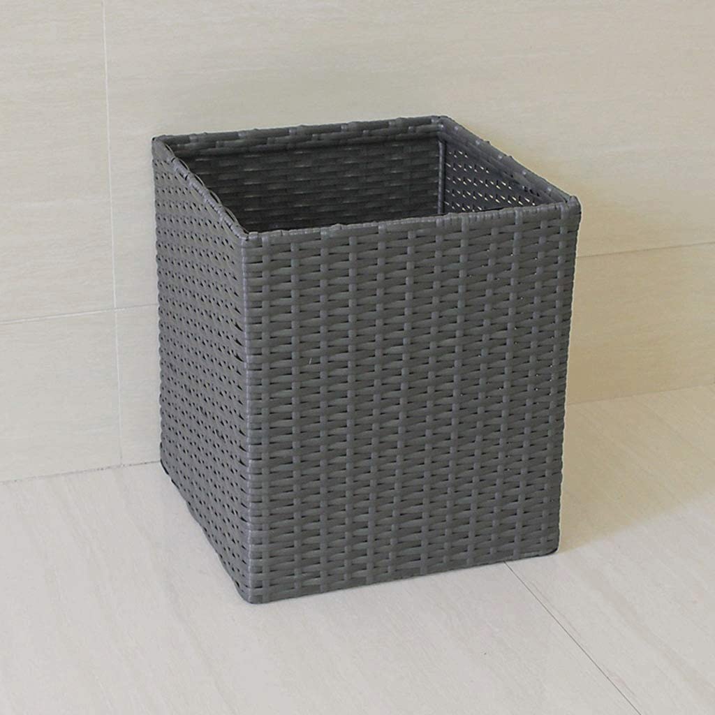 Papelera de Interior, Cesta para Cocina, Papelera, Ropa Gris, Almacenamiento, baño, casa, Oficina, Papelera y contenedor de Reciclaje