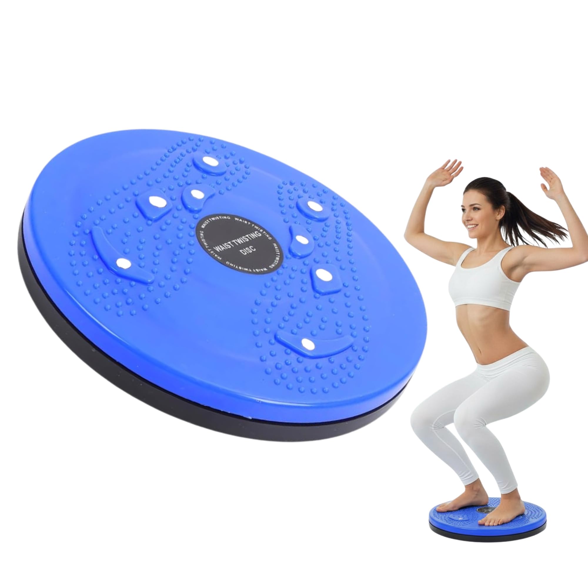 Drumstone (𝐒𝐏𝐄𝐂𝐈𝐀𝐋 𝟏𝟓 𝐘𝐄𝐀𝐑𝐒 𝐖𝐀𝐑𝐑𝐀𝐍𝐓𝐘) Tummy Twister Exercise Board for Home Workout, Slim Body Developer for Waist, Core & Abdominal Fitness-picture-19