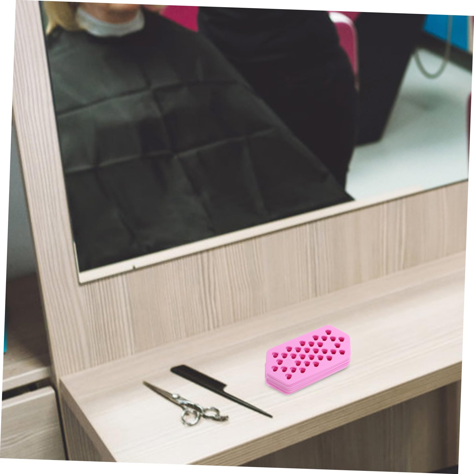 TOVINANNA Hair Perm Accessories Silk Rollers Hair Rollers Clips 30pcs Random Color