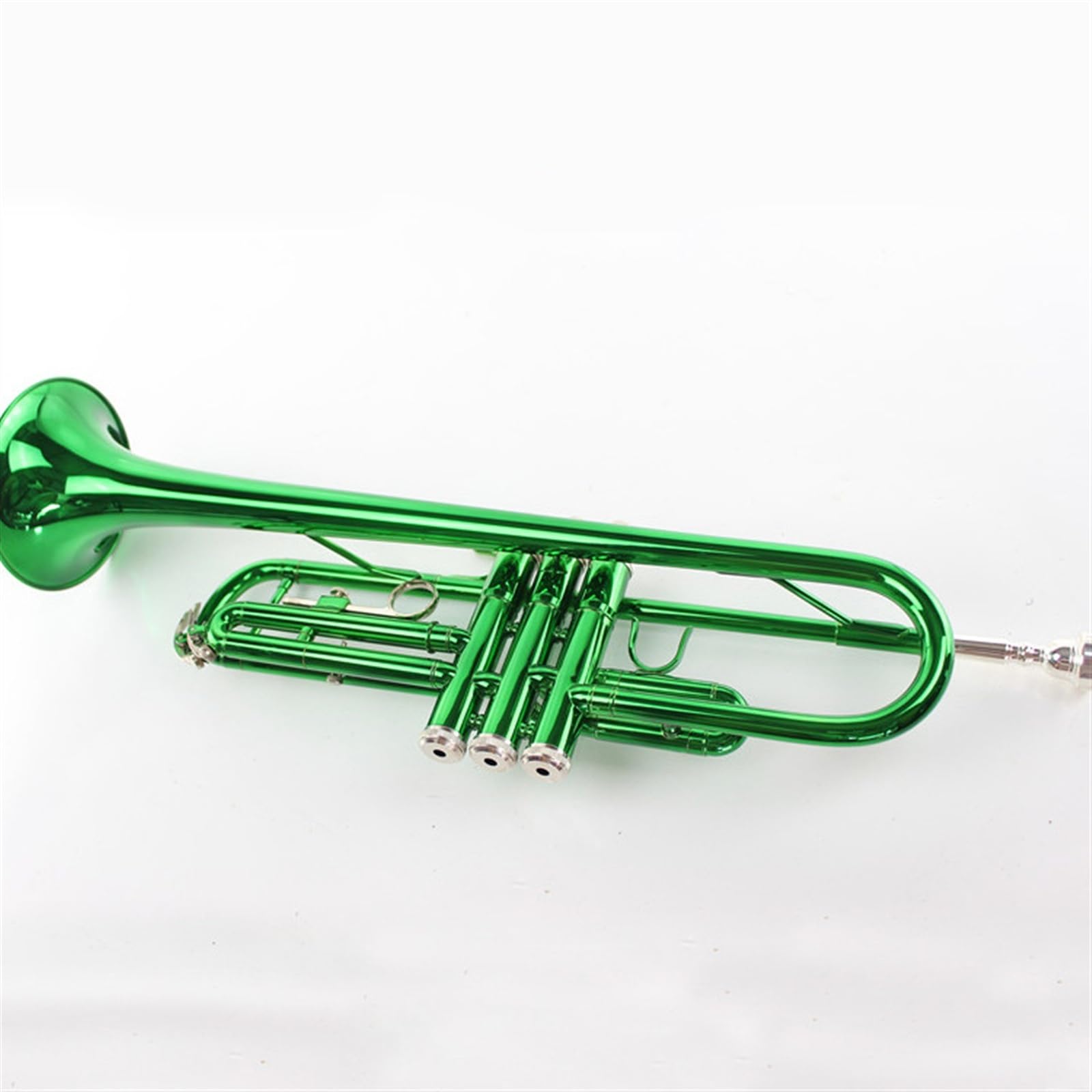 Standard Trompeten Anfänger Grün B Trompete Instrument Edelstahl Professionelle Messing Satten Ton