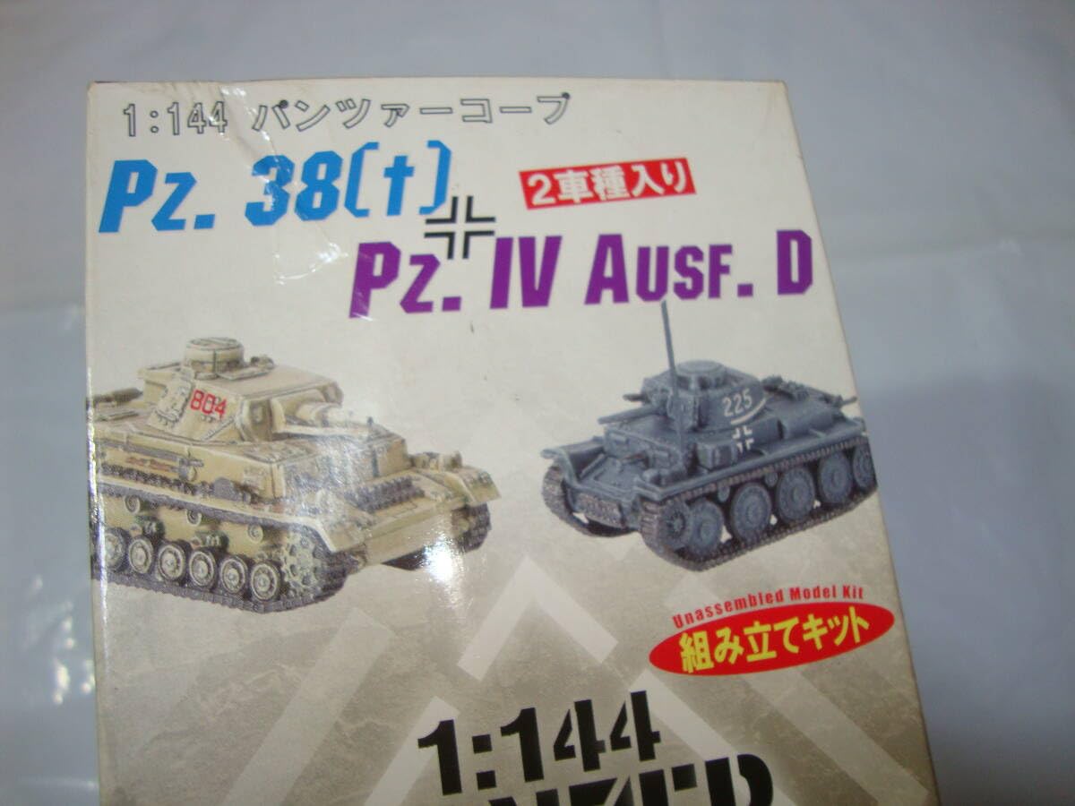 Amazon.co.jp: 1/144 戦車 パンツァーコープ4 Pz38t ＆ Pz,IV Ausf,D