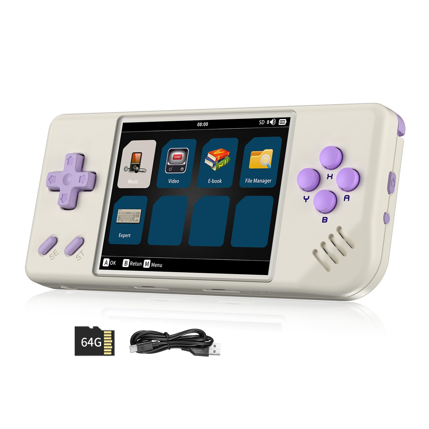その他 Ambernic RG28XX 64GB Amazon.com: RG28XX Retro Handheld Game with Linux System