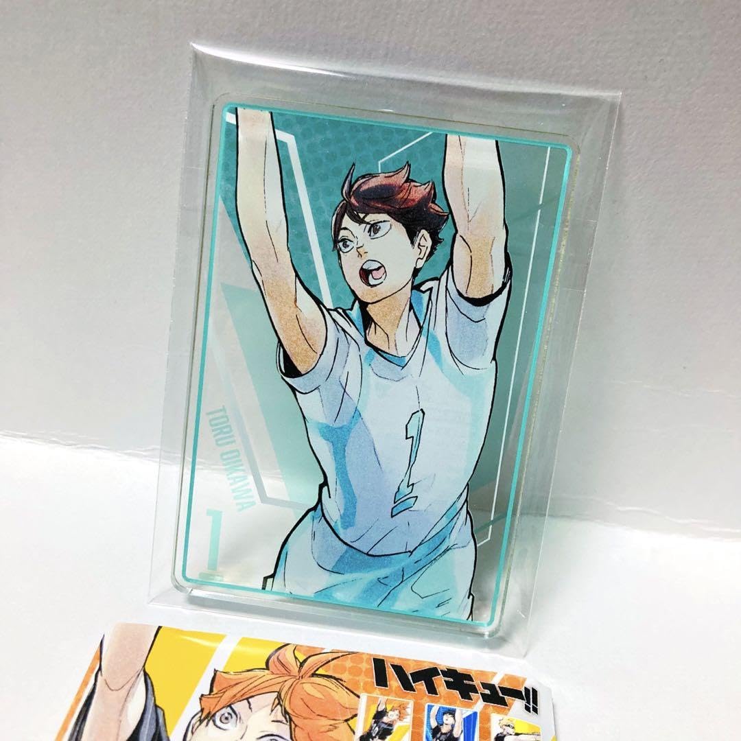 Amazon.co.jp: ハイキュー ステータスカード 及川徹 及川 ステカ 