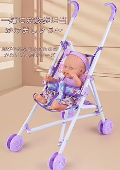 Amazon.co.jp: ベビーカー おもちゃ 人形用乳母車 赤ちゃん