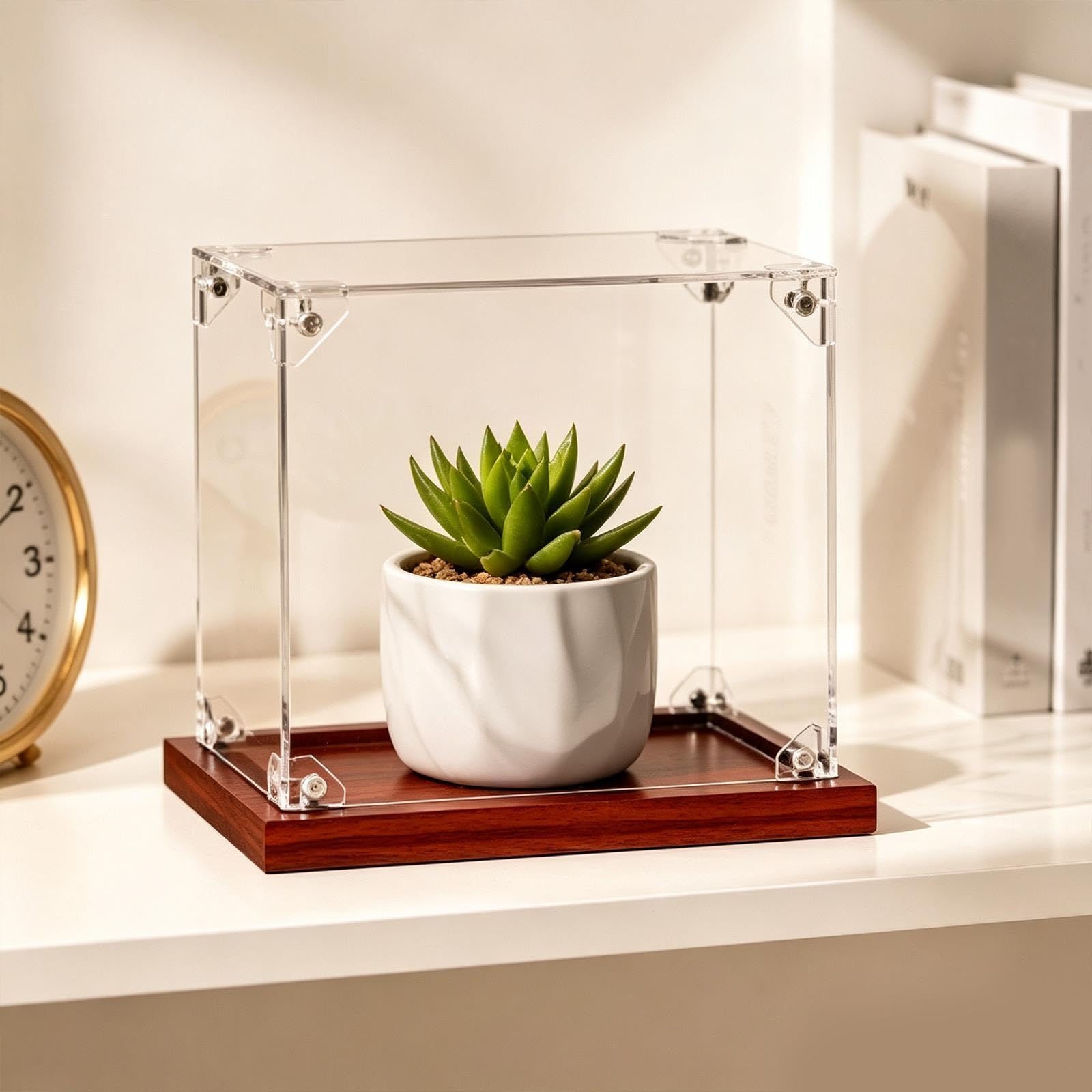 LZMZMQ Teca Plexiglass Vetrina in Acrilico per Oggetti da Collezione