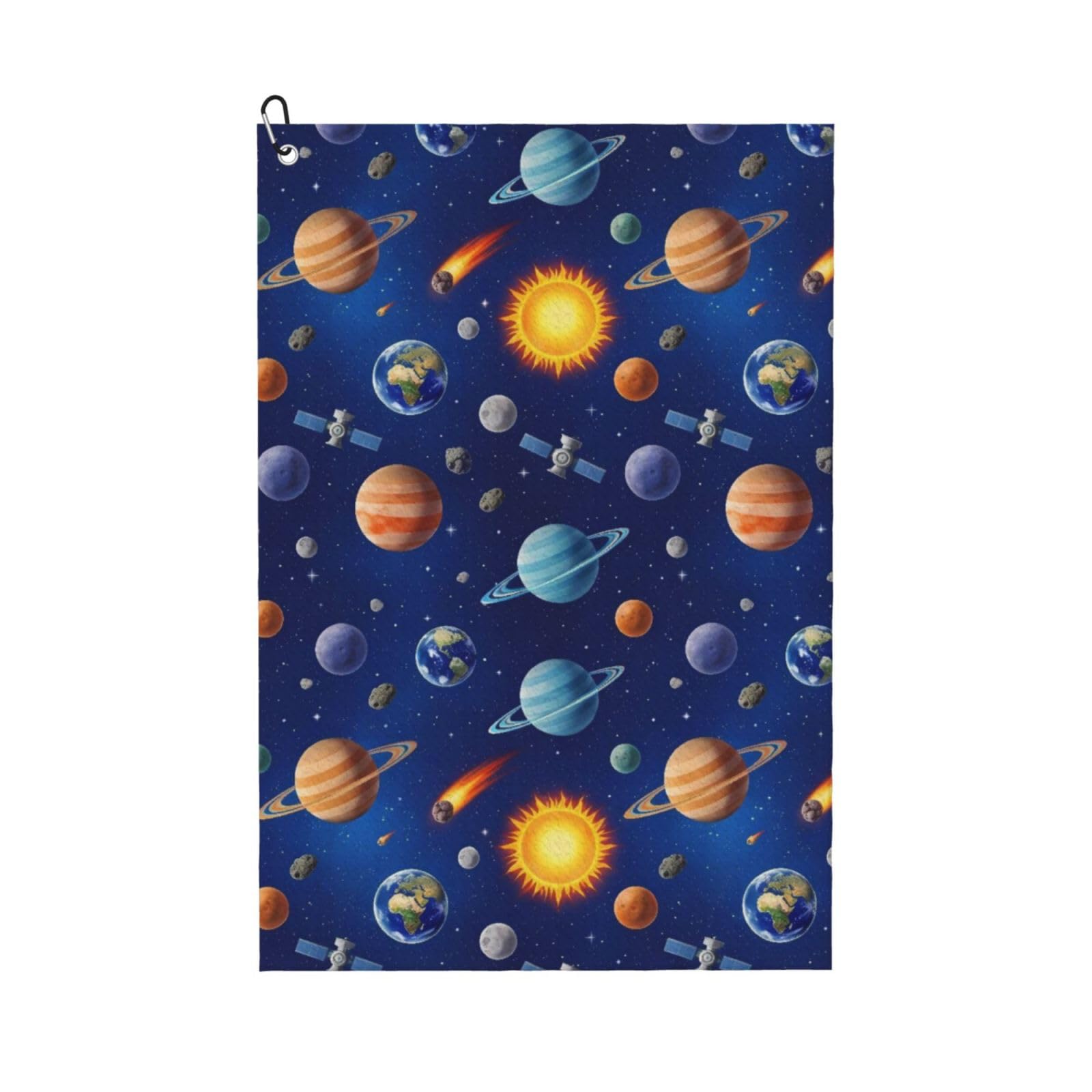 BSDFGSDD Solar System Planet Golf Towel 24 x 16 inches
