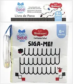 Baby Montessori - Contrastes Fofos! Siga-me!