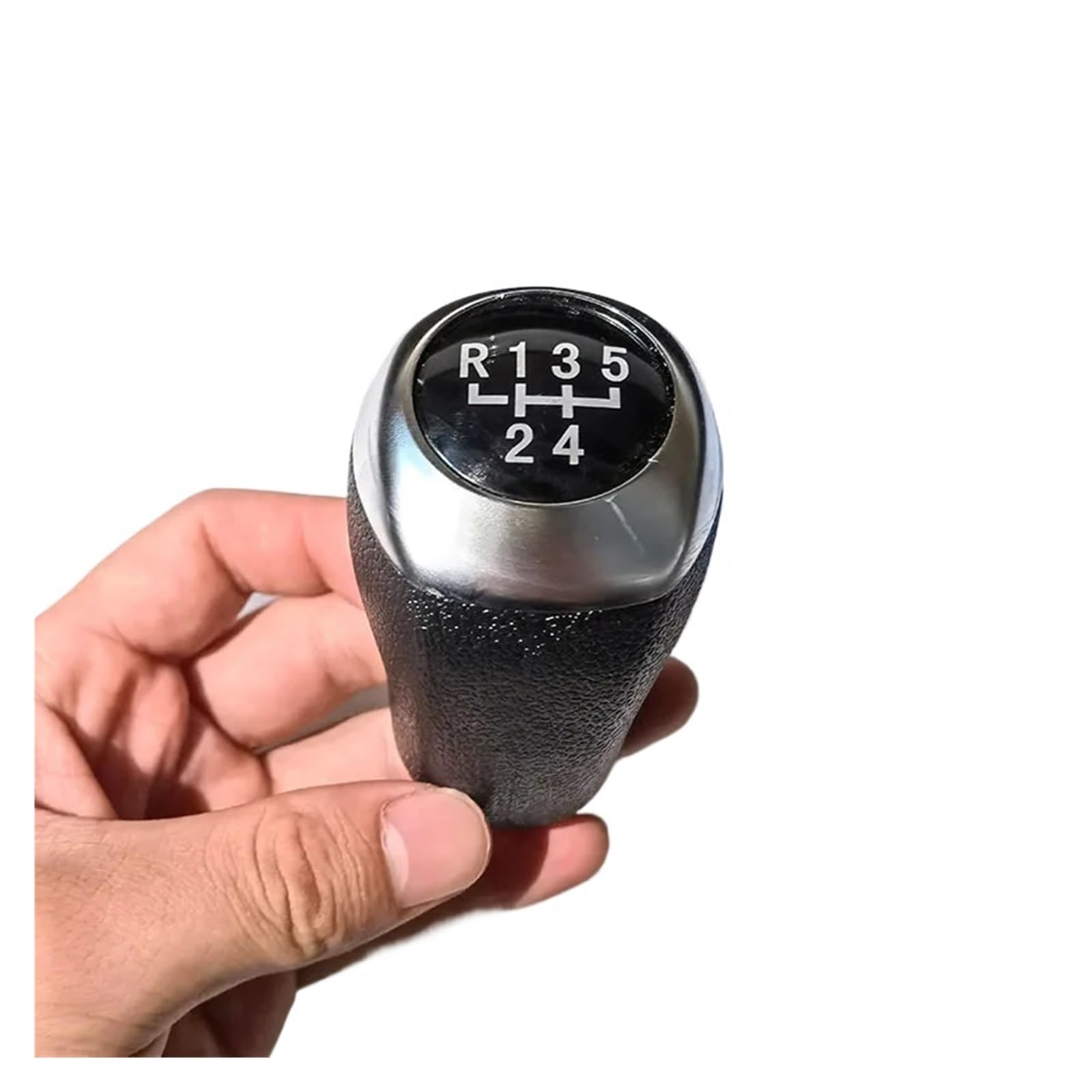 Rbevcrr Car Shift Lever Knob for Hyundai for Accent for Verna for Solaris for HB20 for Elantra for GT for I30 I25 5 6 Speed Manual Gear Shift Knob Stick Shifter Pen(Matte Cover 5 Speed)