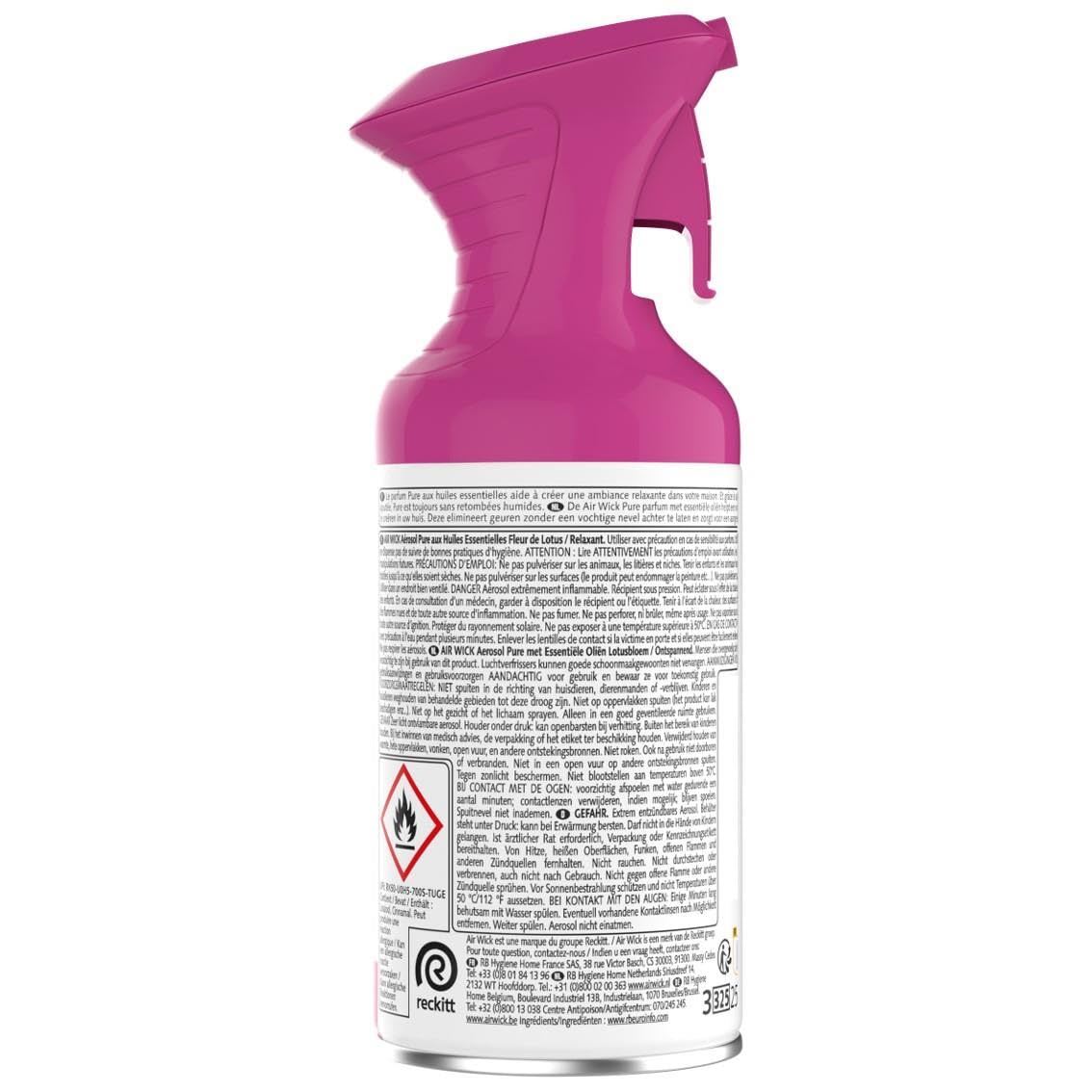 AIR WICK - Lote de 2 ambientadores relajantes perfumados con aceites esenciales, 250 ml