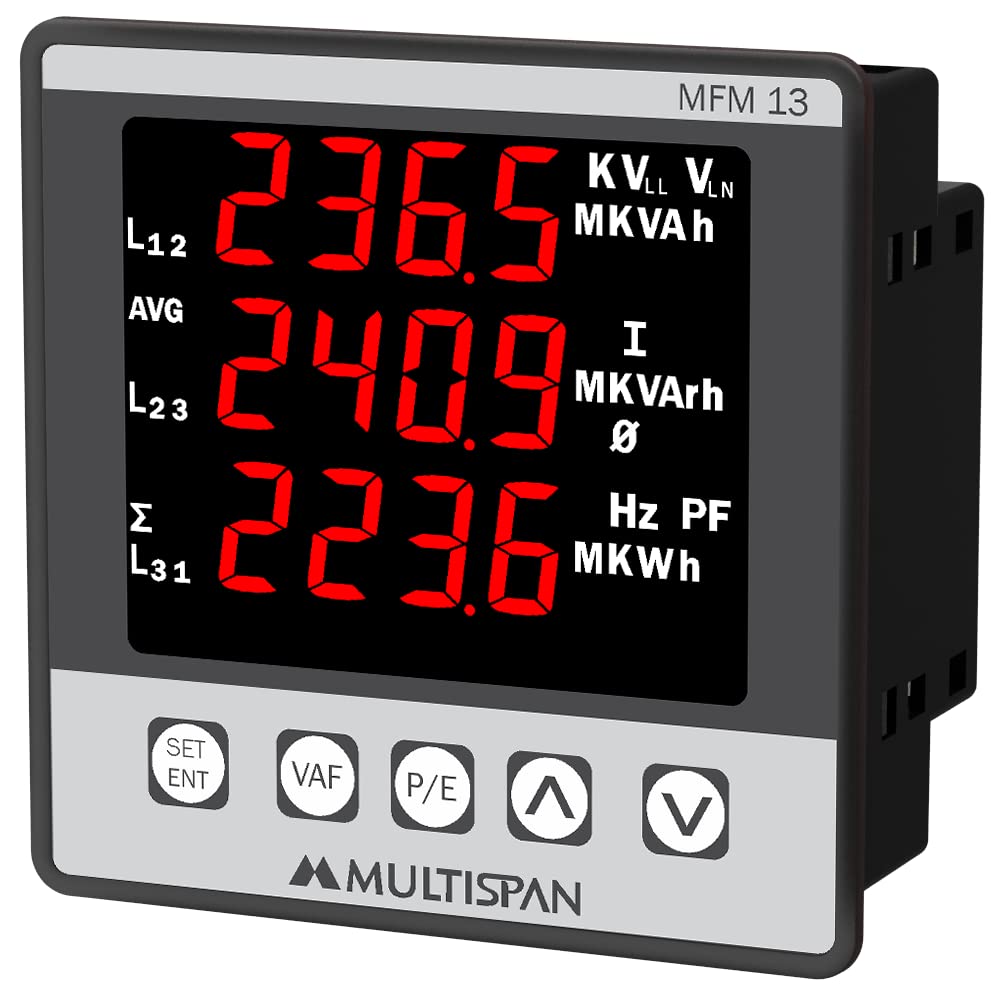 MULTISPAN 3-Ø MULTI FUNCTION METER_MFM-13 (B09Y19DPDZ) Amazon Price History, Amazon Price Tracker