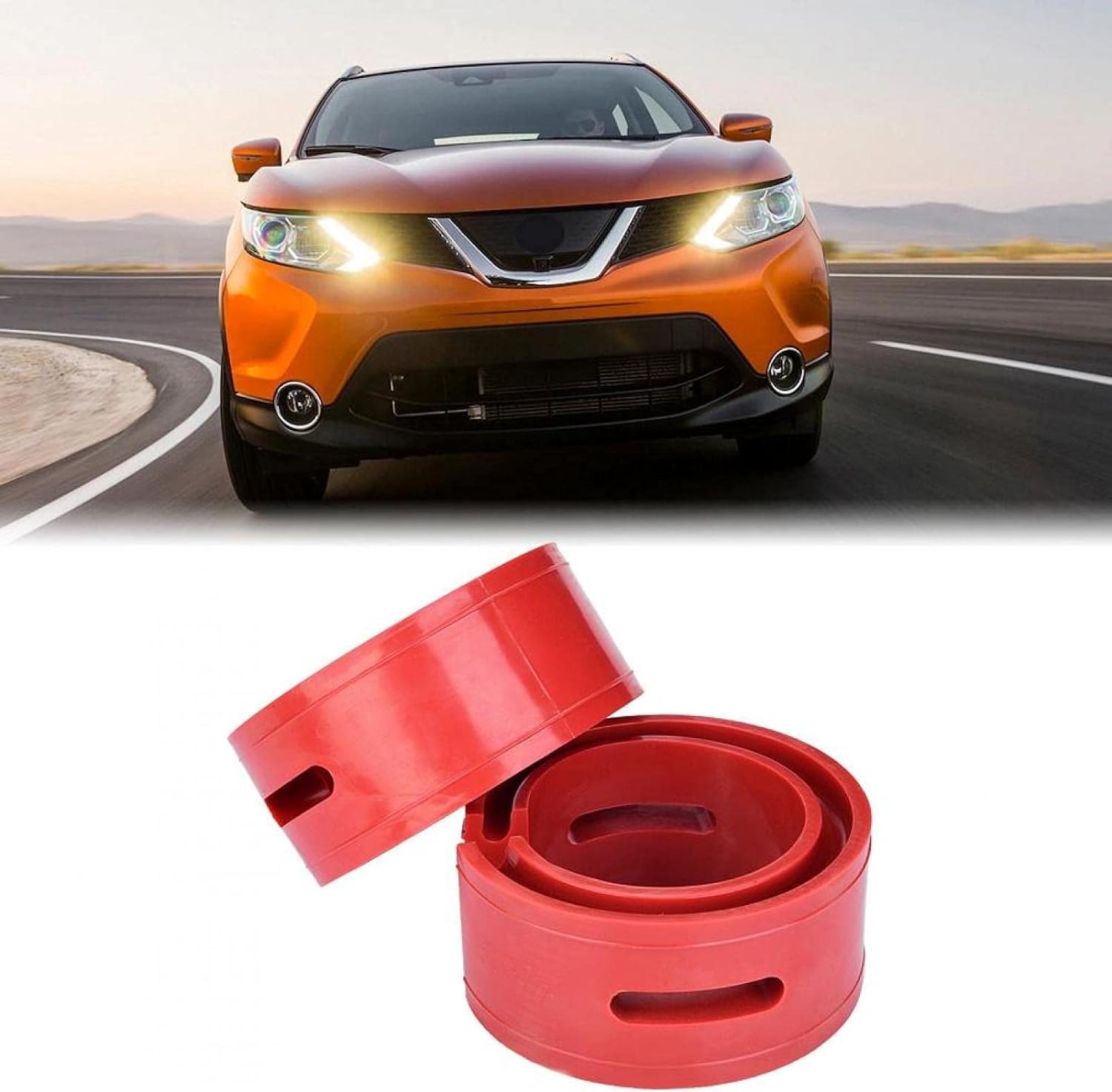 BUFFER RUBBERS Heavy Duty Car Coil Spring Buffer For Increasing Car Height, Shock Absorber (Type A Shocker Buffer Rubber)-image-2
