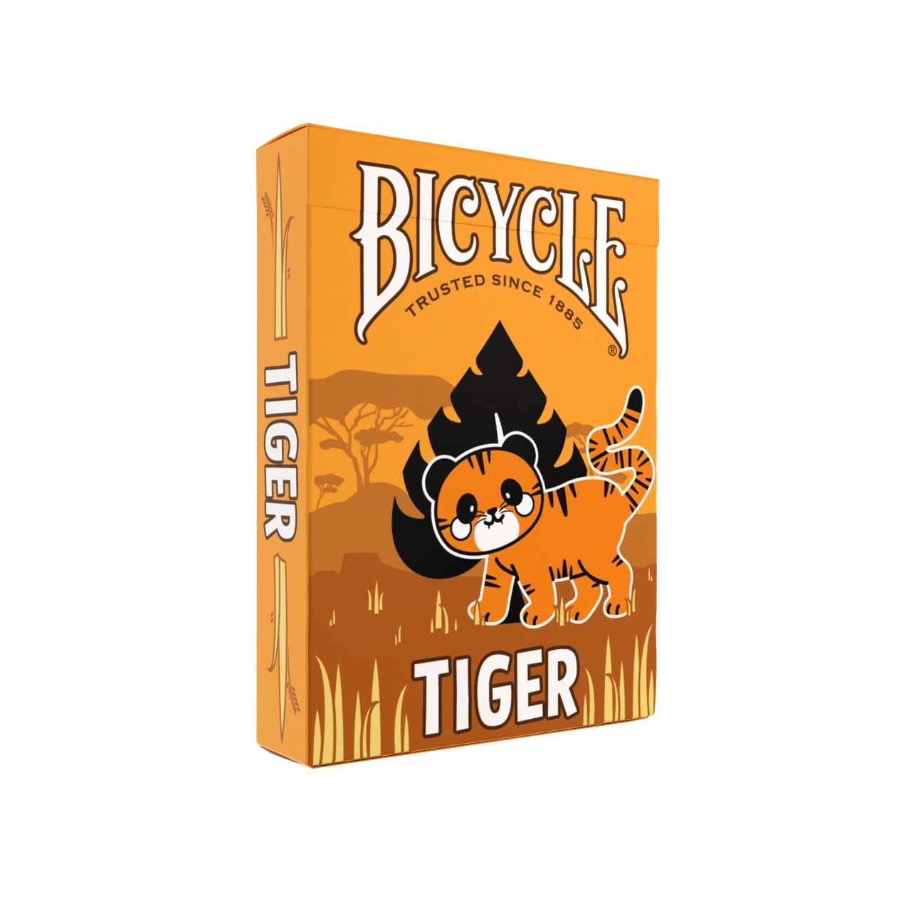 Bicycle Tiger Playing Cards - Cute and Collectible Bengal Tiger Inspired Toys Deck of Card Game for Family Game Night