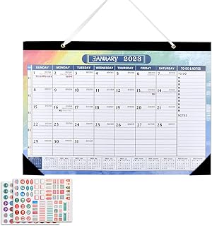 2023 Home Planner Family Calendar Large Family Calendar 2023 runs Now until Jun’30. 2024 Wall Calendar Designed for Busy Homes. Wall Calendar 2023 with Monthly Tabs To-Do Lists & Stickers, 31x43cm