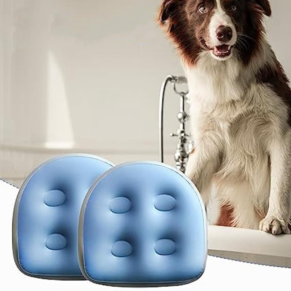 4 Piezas de Refuerzo para Spa y, Cojín Inflable para Asiento de Bañera de Piscina, Almohadilla Trasera Impermeable para Spa, Estera de Masaje con Cojín de Spa Suave