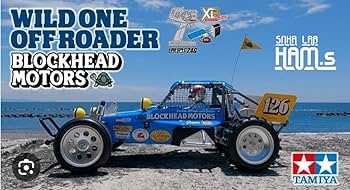 タミヤ　ブロックヘッドモータース　ホットショット＆ワイルドワン　セット WILD ONE OFF ROADER BLOCKHEAD MOTORS 完成！ - YouTube