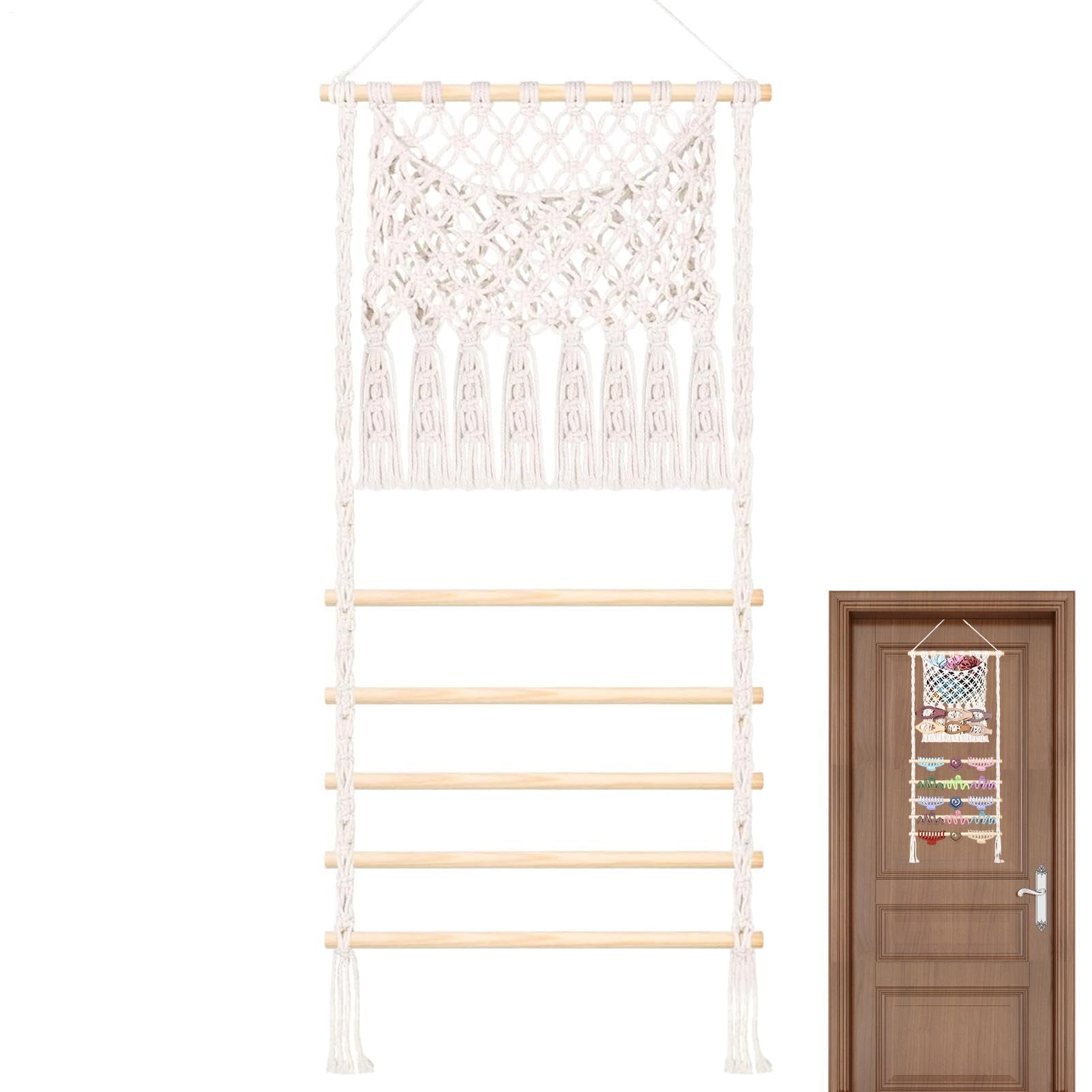 Organiseur de nœuds à cheveux pour la chambre d'enfant bohème