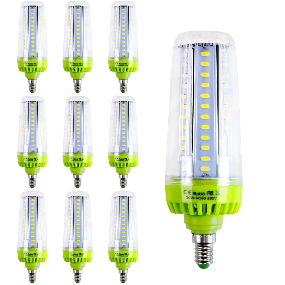Ampoule LED maïs E14 contre la baisse de luminosité grand angle 85V-265V