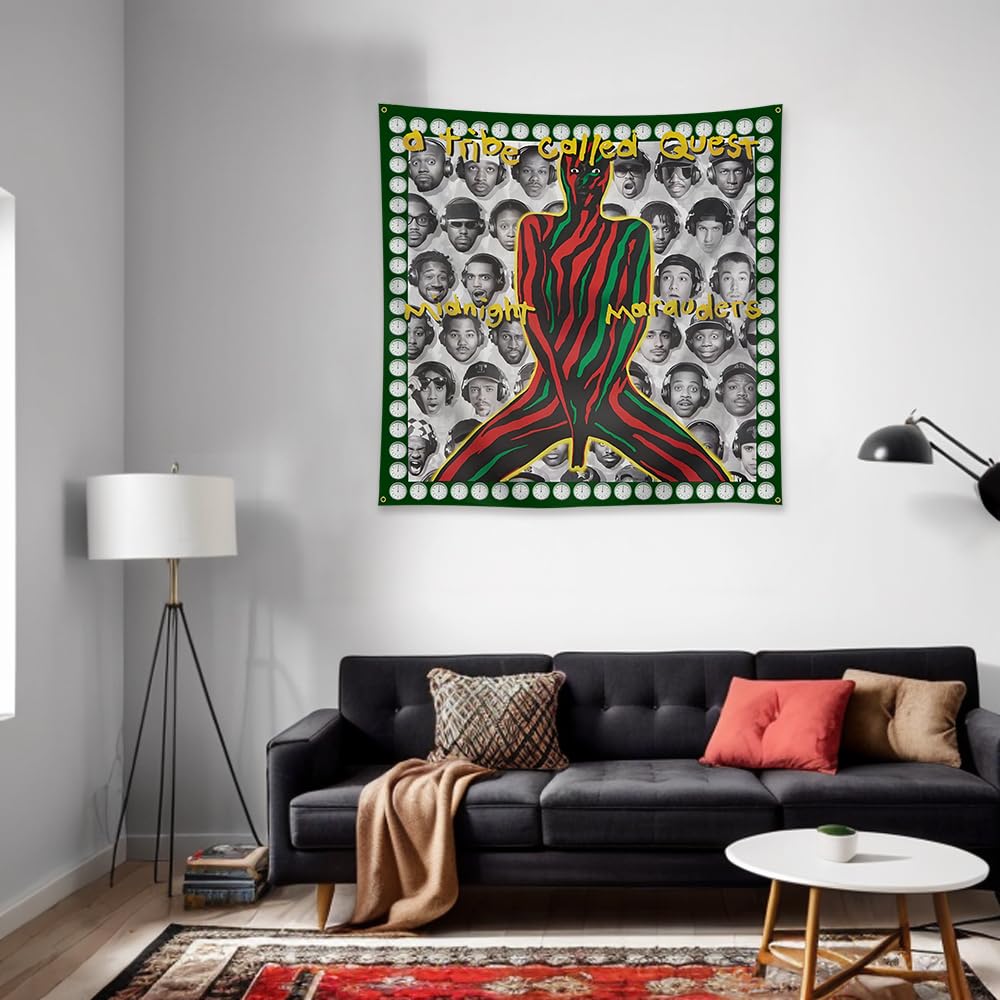 Konern Tapestry Album Cover Midnight Marauders Flag 3x3ft (Duplex