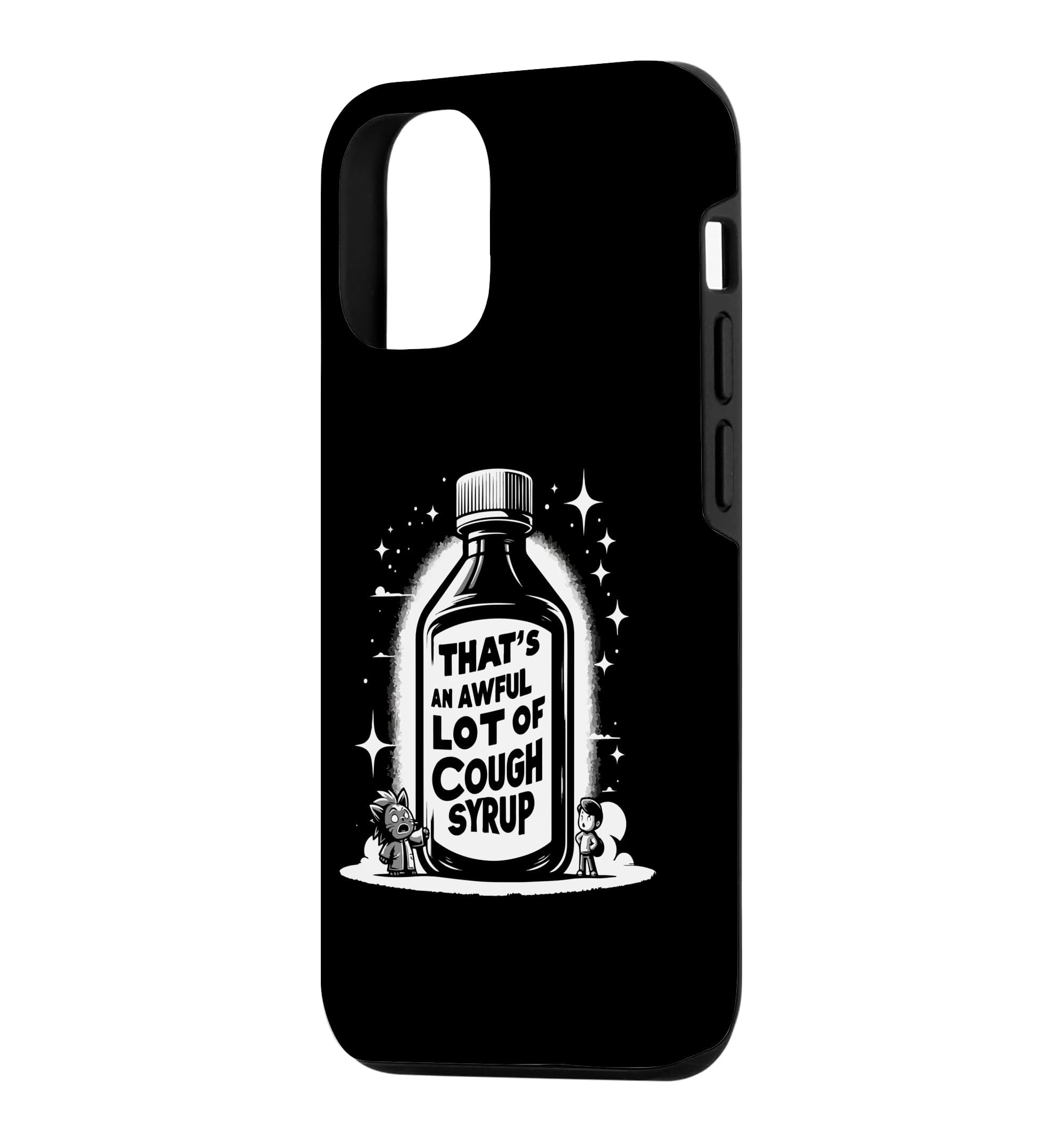 Amazon.com: Awful Lot Cough Syrup Funny Sarcastic Case for iPhone
