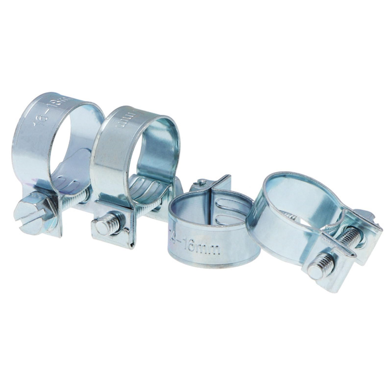 Dianrui Kit di morsetti per tubo da 42 pezzi, 1/4 – 1-1/8 304 in acciaio inossidabile per tubo del radiatore assortimento per linea carburante, impianto idraulico, intercooler e tubo K1-052-BOX