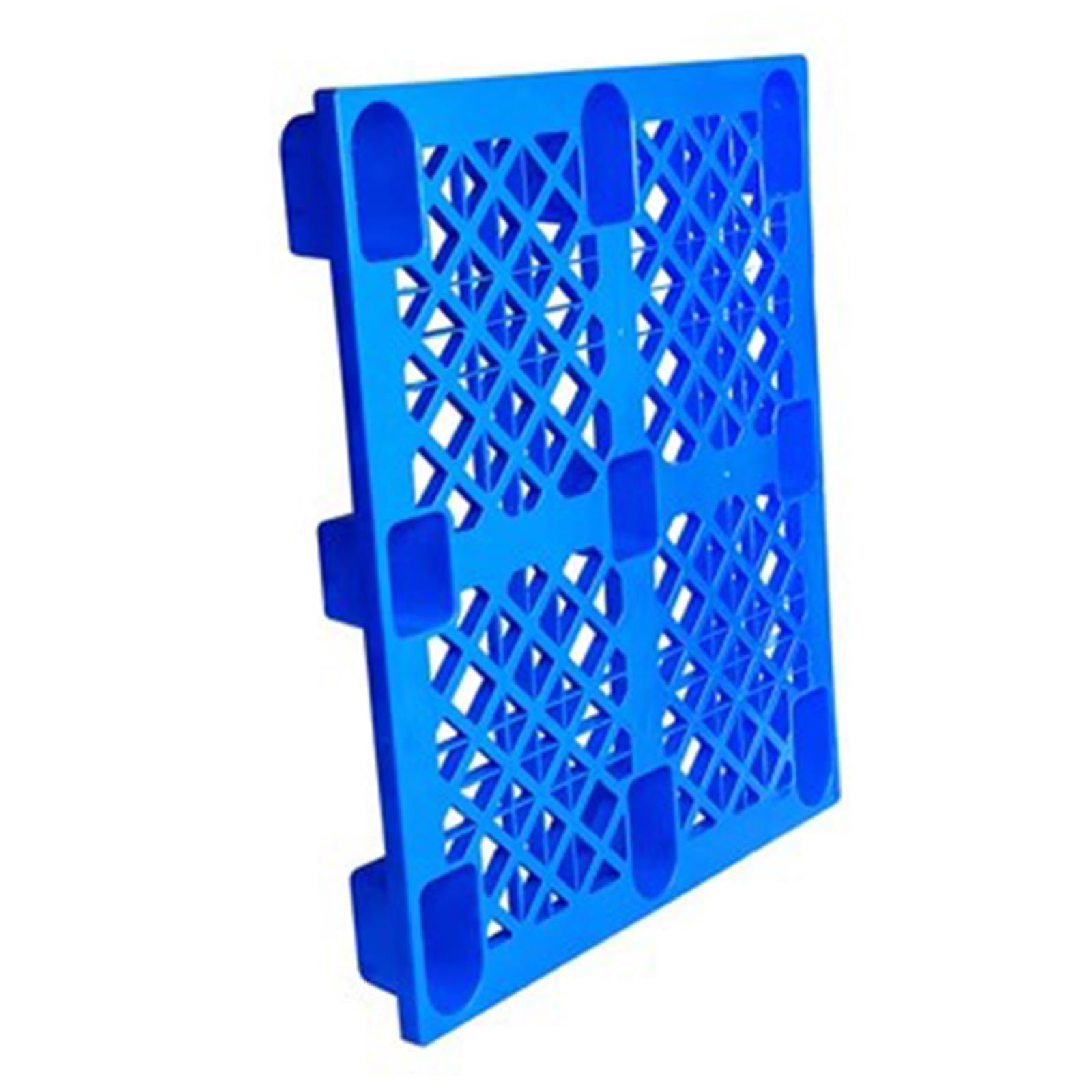 Paleta polietylenowa, palety logistyczne Paleta magazynowa Materiał HDPE może być stosowany w środowiskach przemysłowych, takich jak magazyny i obiekty transportowe (kolor: niebieski, rozmiar