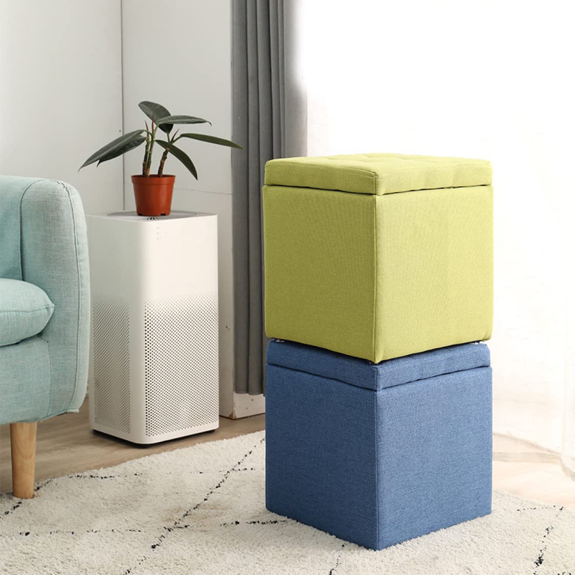 Amazon｜[SDGYS3G] 収納スツールボックス カラフルシリーズ スツール